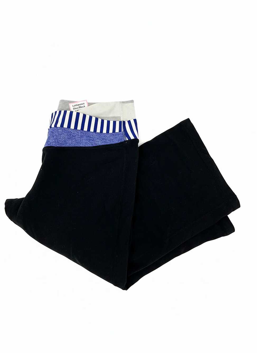 lululemon Black Cropped Yoga Pants | Women’s Regular Size 6 with Pockets